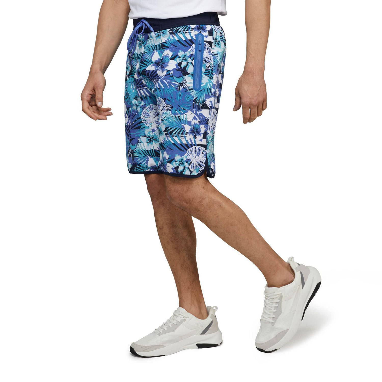 MEXX Men’s Swim Trunks Hawaiian Print Foliage