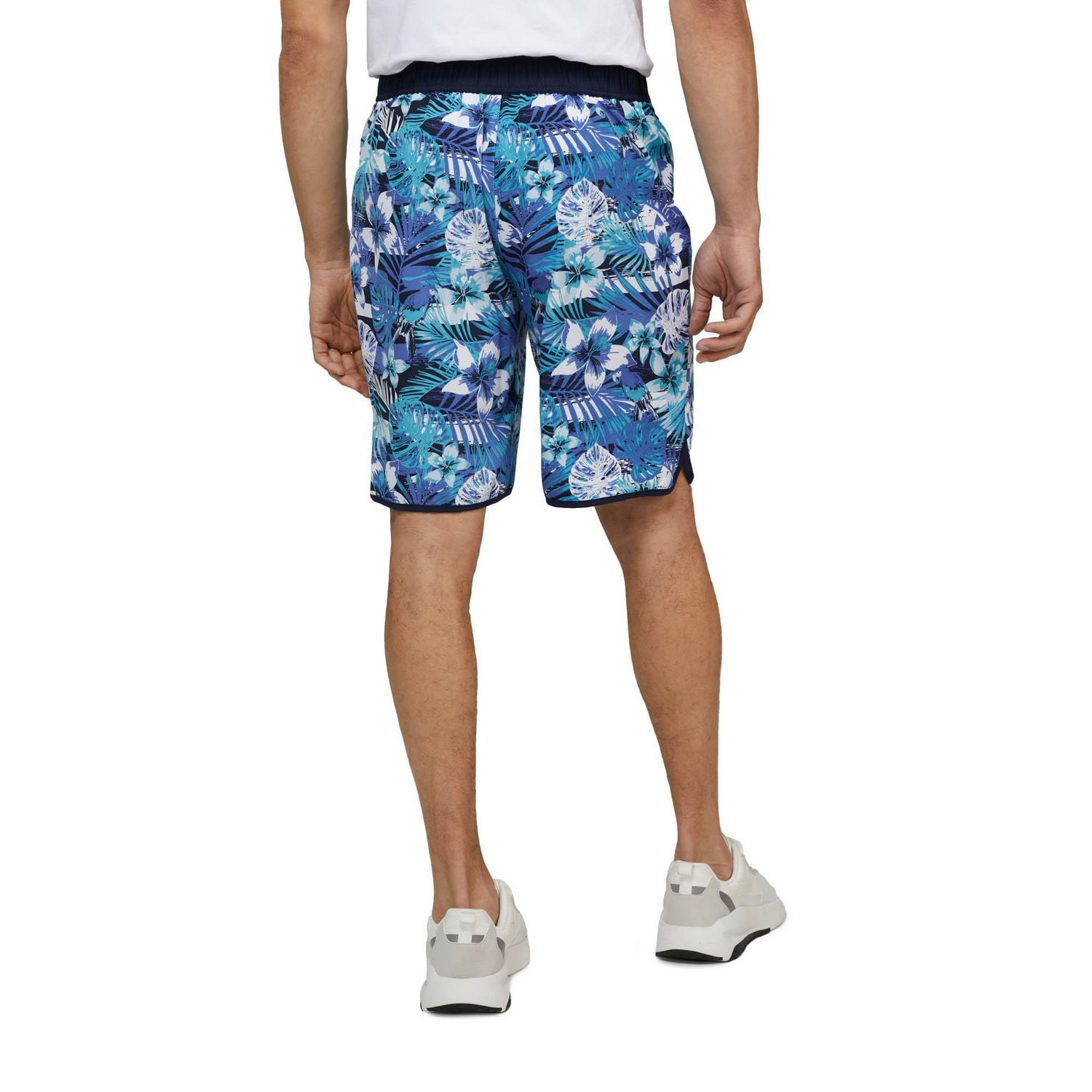 MEXX Men’s Swim Trunks Hawaiian Print Foliage
