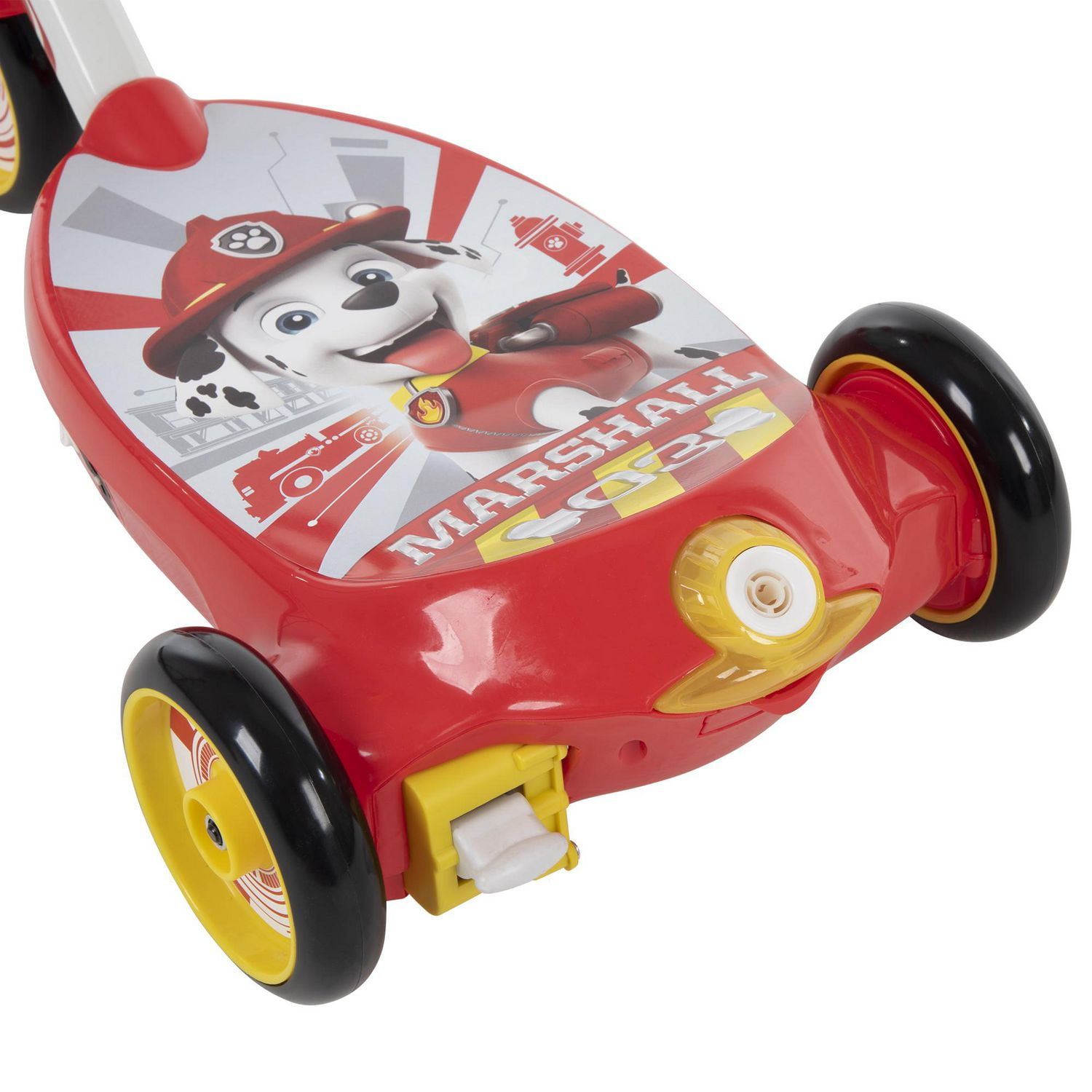 Huffy Paw Patrol Marshall 6V Bubble Scooter Ride On Toy for Kids