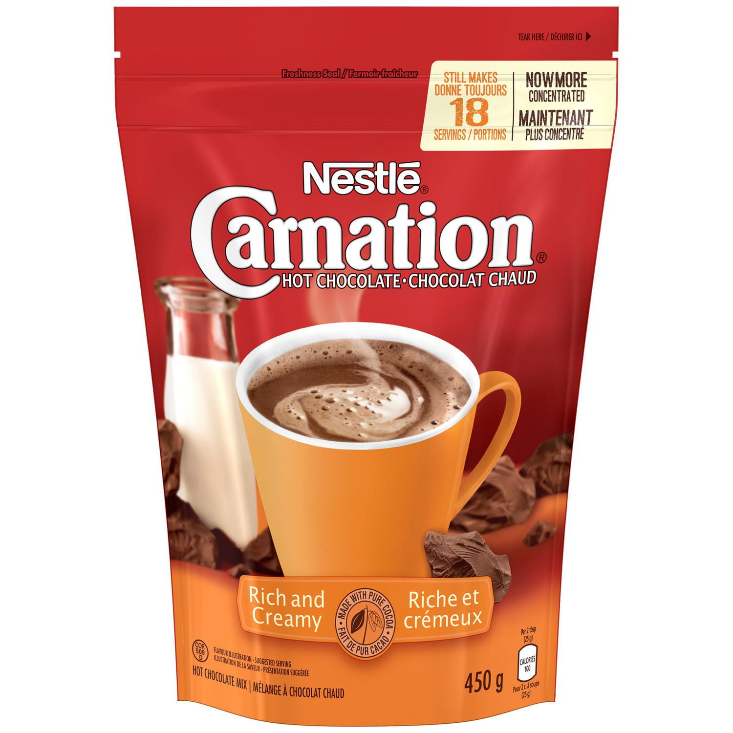 CARNATION Hot Chocolate Rich Pouch Walmart Canada