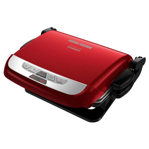 George Foreman 5-Serving Multi-Plate Evolve Grill System with Ceramic –  doutoui