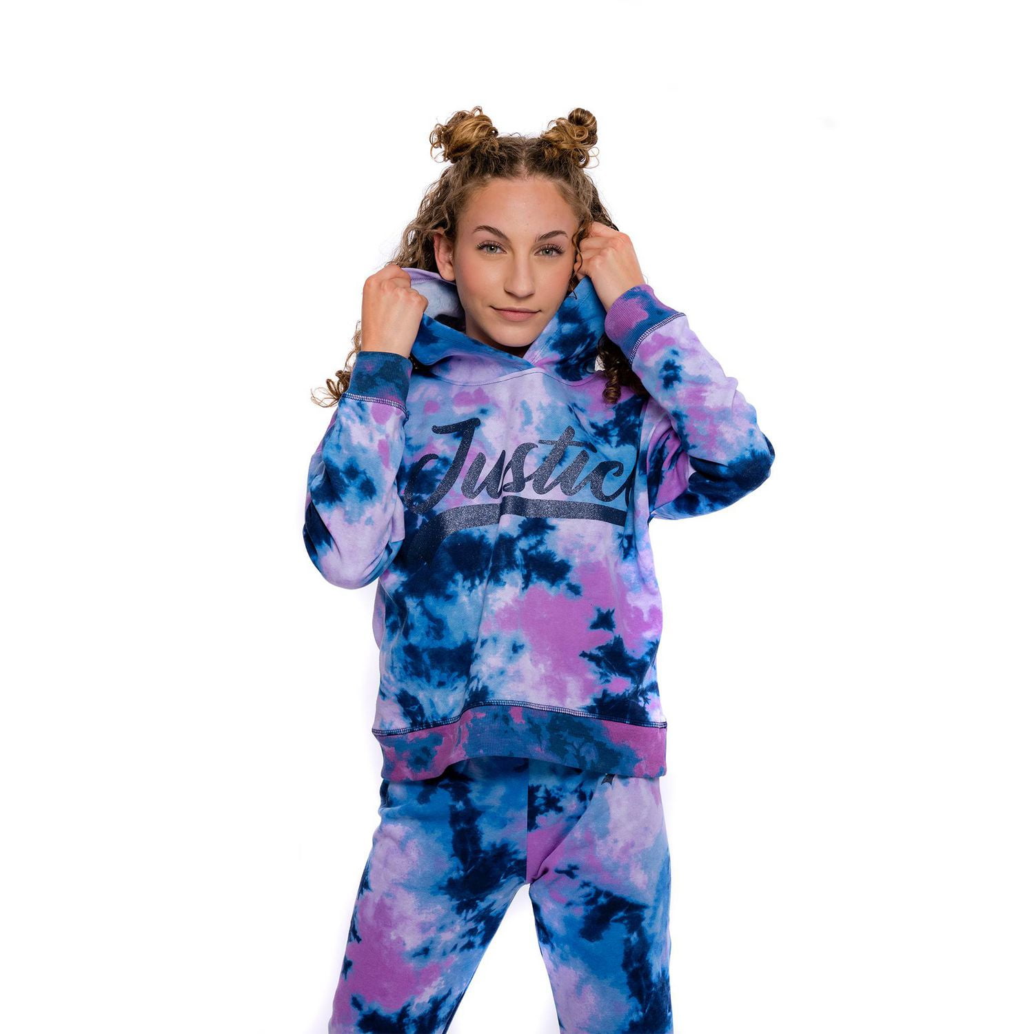 Girls Justice This Is Justice Long Sleeve Hoodie