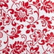 Revêtement pour étagères Duck Brand Smooth Top™ Easy Liner®  - Fleurs rouges, rouleau de 50,8 cm x 1,83 m – image 2 sur 2