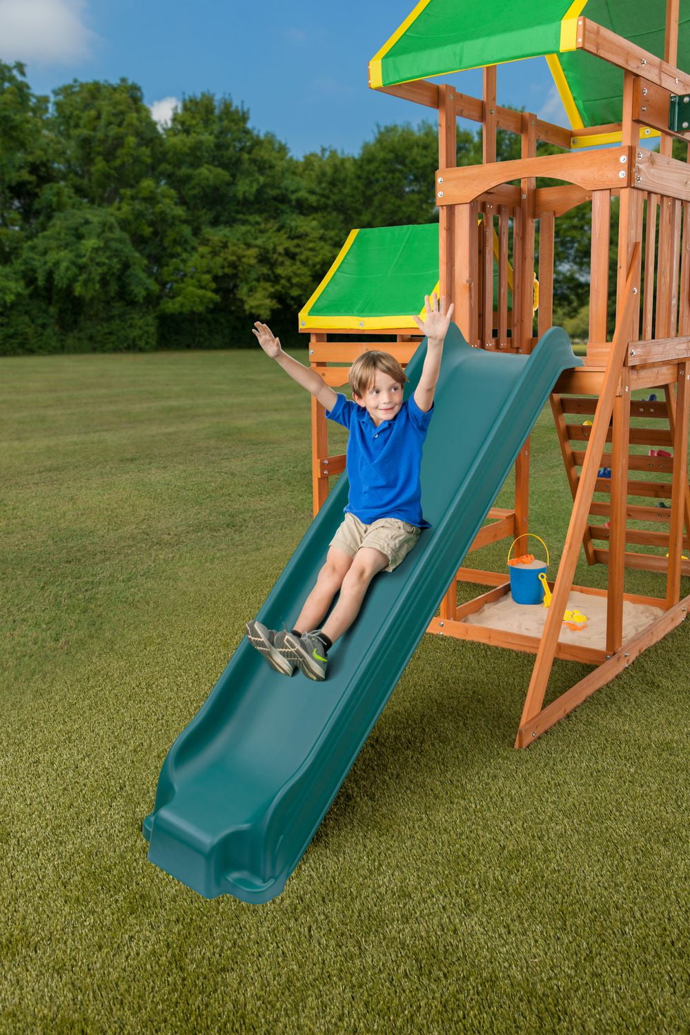 Sandbox best sale under playset