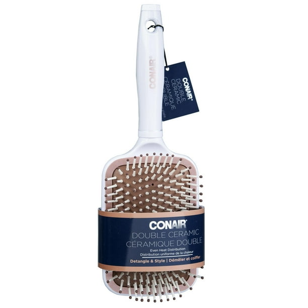 Conair Double Ceramic Paddle Brush, Paddle Brush Walmart.ca