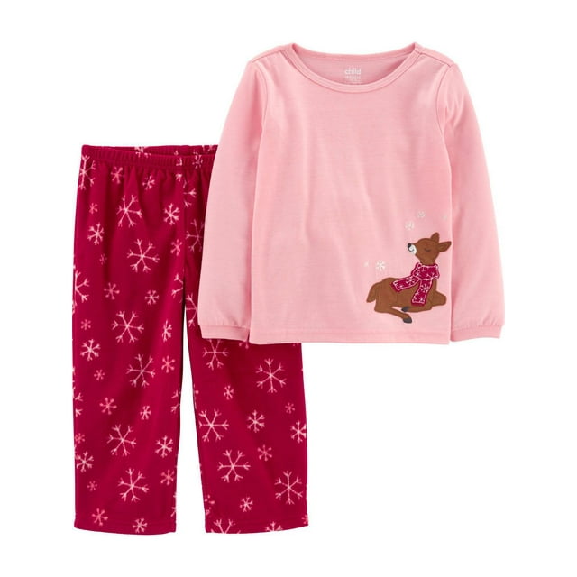 Child of Mine made by Carter's Infant Cotton 2-piece microfleecePajama