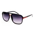 thumbnail image 1 of Ecko Unltd. Black and Red Aviator Sunglasses, 1 of 2