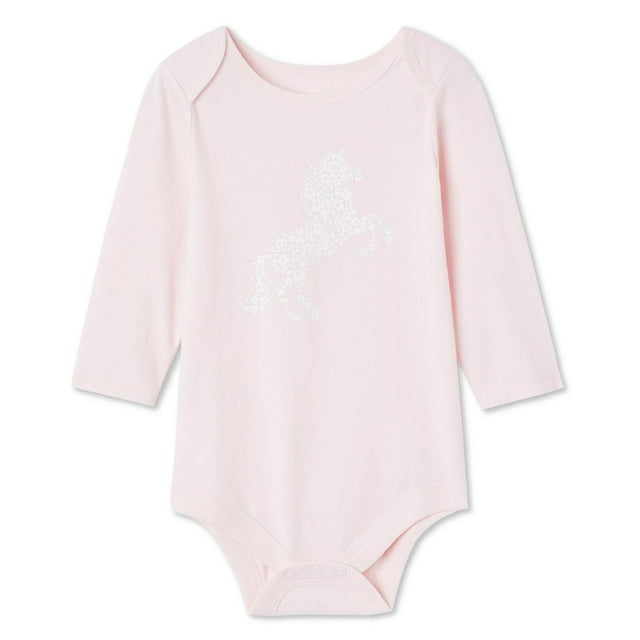Cache-couche à manches longues George pour bébés filles