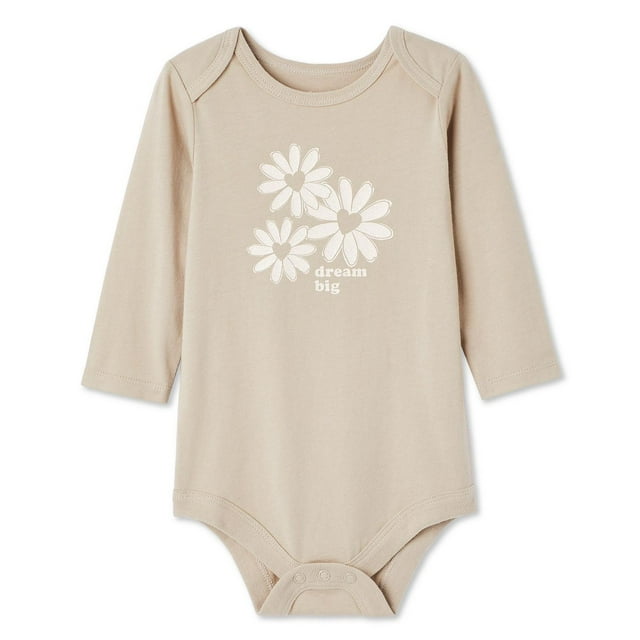 Cache-couche à manches longues George pour bébés filles