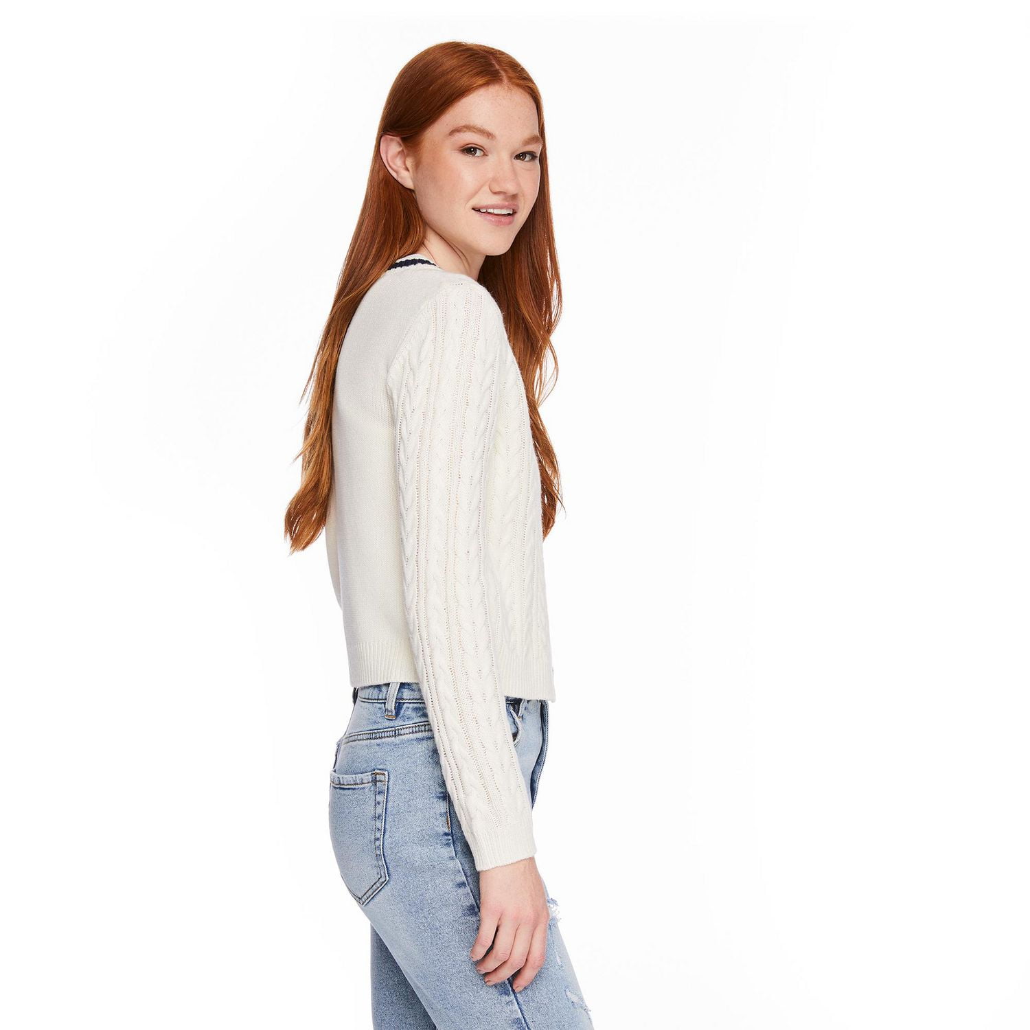 No Boundaries Women's Varsity Cardigan