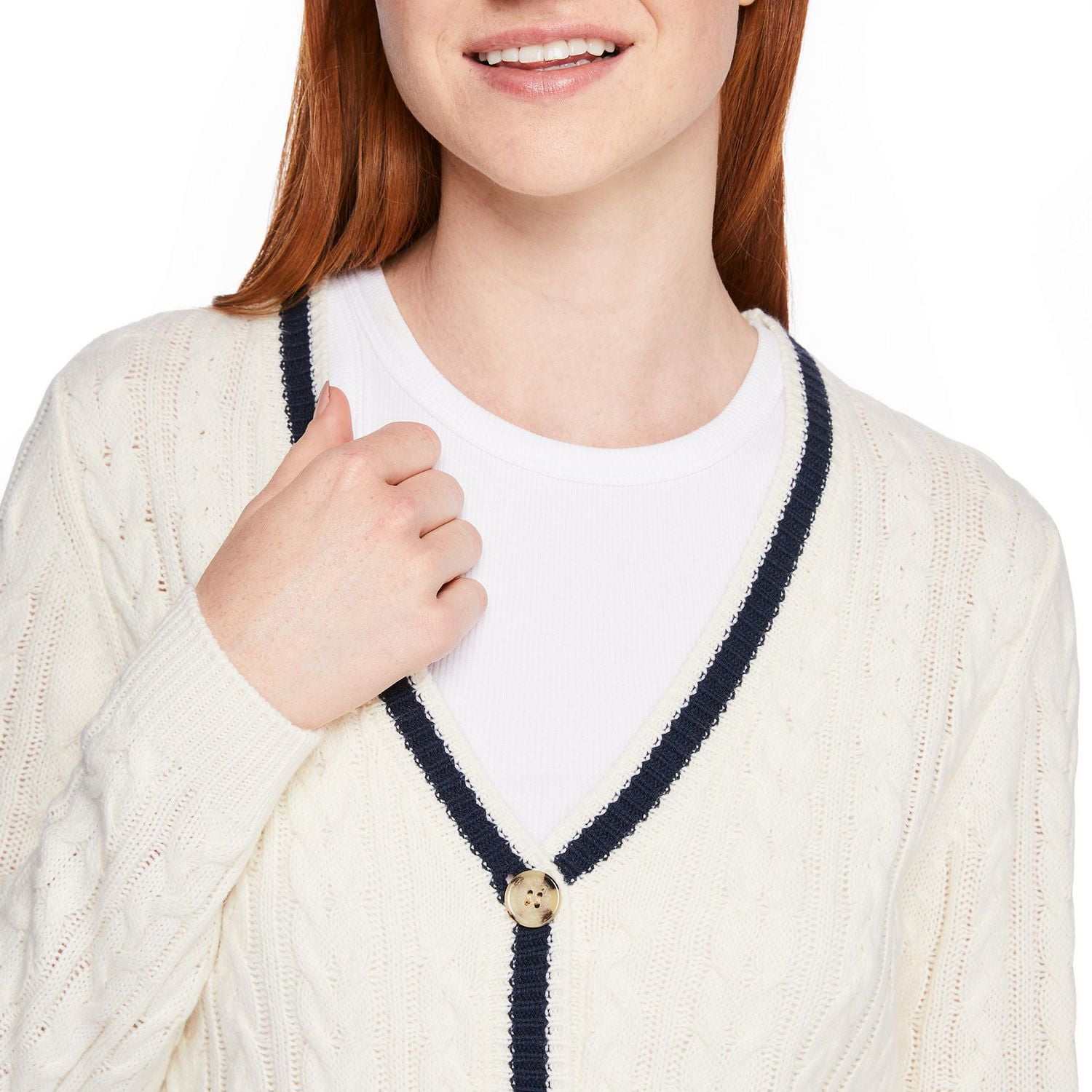 No Boundaries Women's Varsity Cardigan