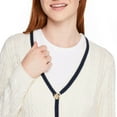 thumbnail image 4 of No Boundaries Women's Varsity Cardigan, 4 of 6