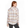 thumbnail image 3 of No Boundaries Women's Oversized Flannel Shirt, 3 of 6