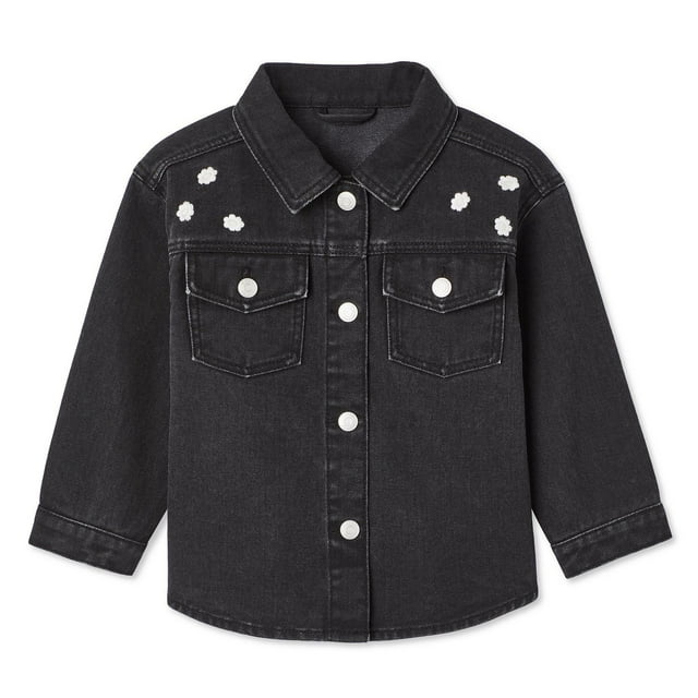 Veste en denim brodée George pour petites filles