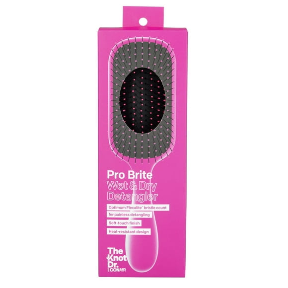 Brosse Pro Brite Knot Dr.® de Conair Brosse démêlante pleine grandeur