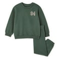 thumbnail image 1 of George Toddler Boys' Fleece Pullover 2-Piece Set, 1 of 2
