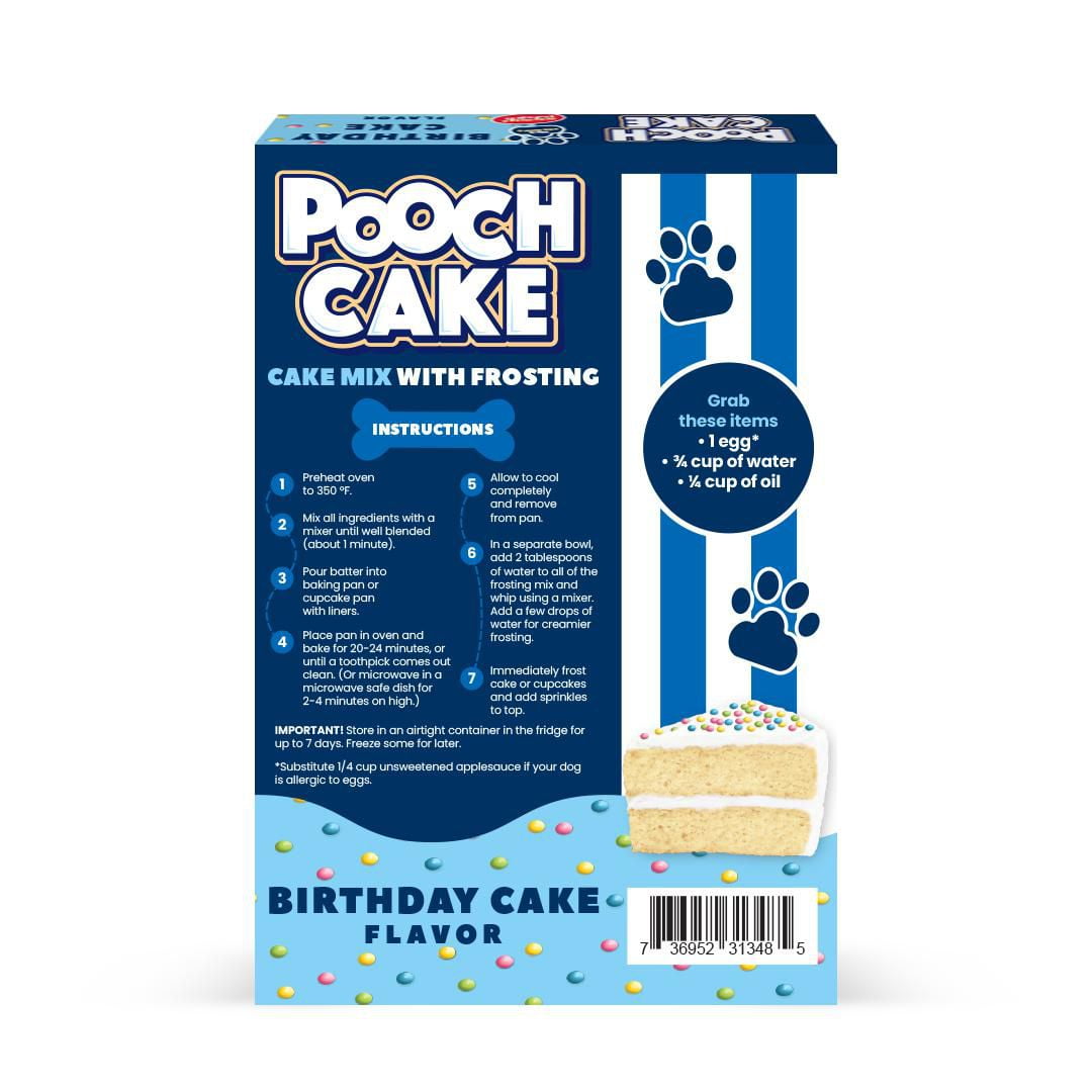 Dog cake 2025 mix walmart