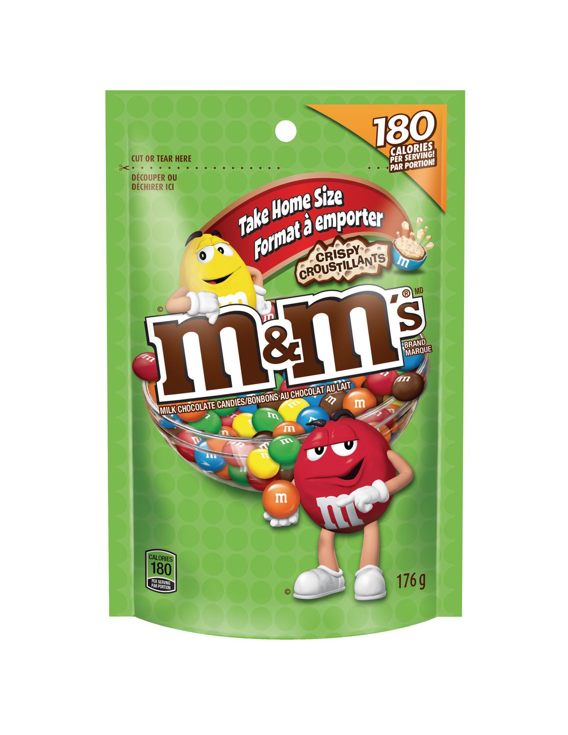 M & M's M&M's Crispy Milk Chocolate Candies | Walmart Canada