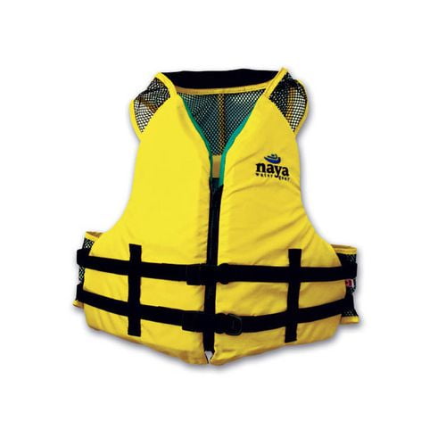 Generic Adults Kids Life Jacket Vest Kayak Safe Watersport Floating Blue XS