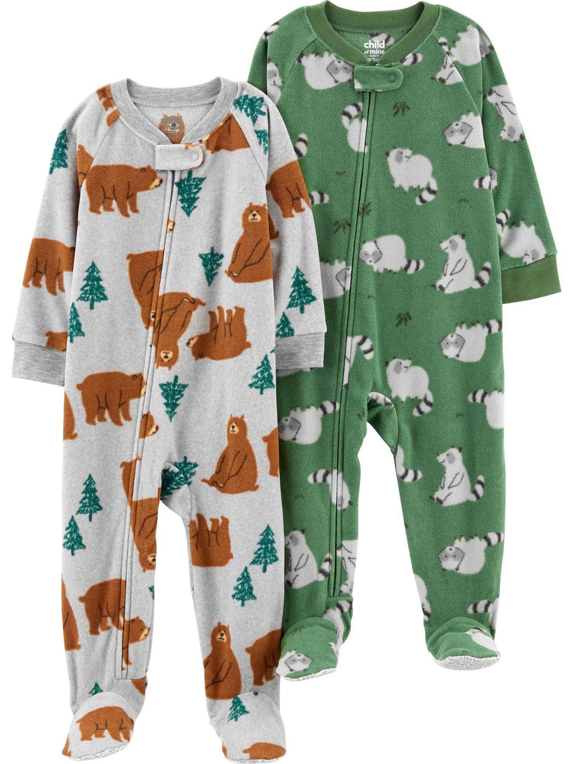 Child of Mine made by Carter's 2 pack 1-piece Pajama