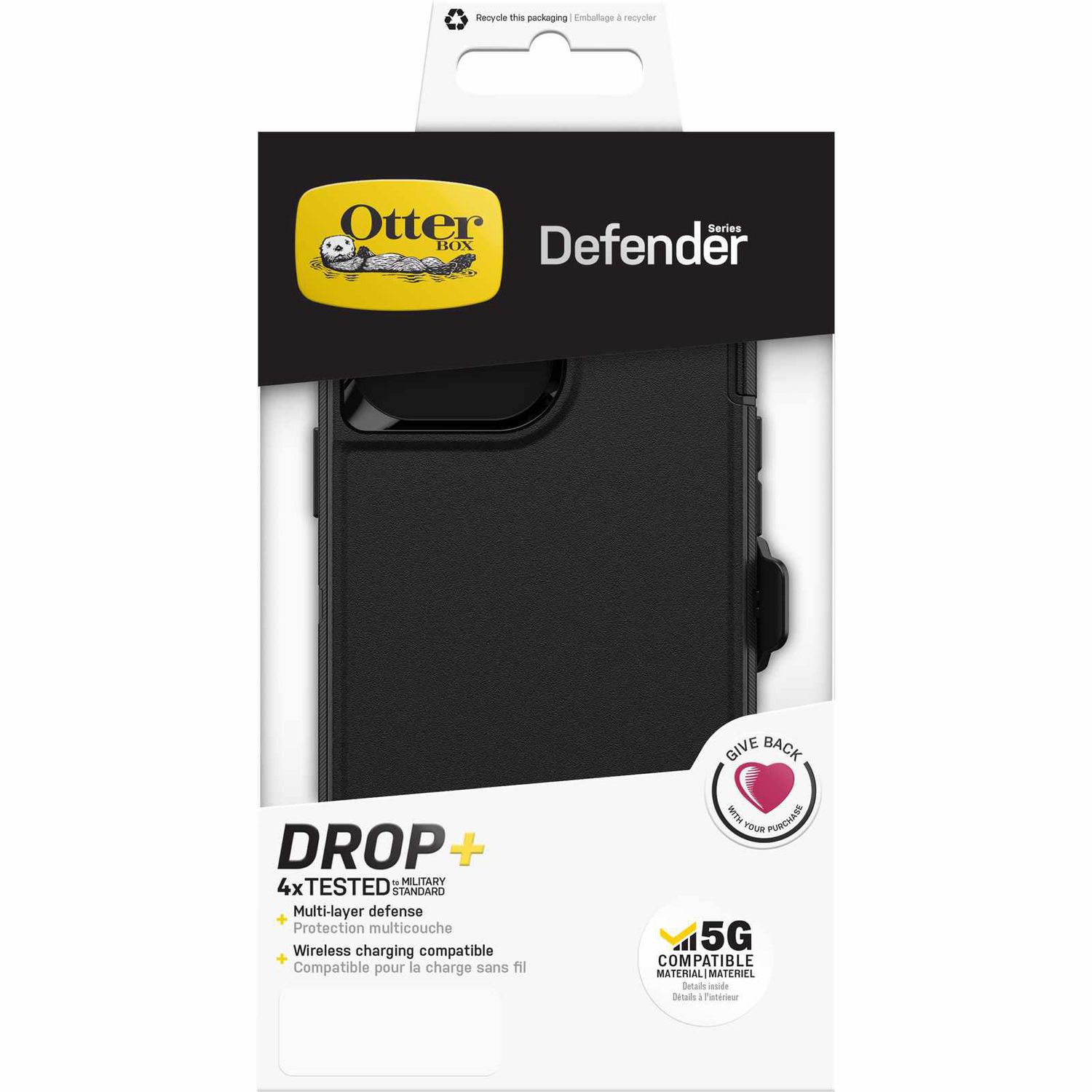 Otterbox Defender iPhone 13 Pro Max Black - Walmart.ca