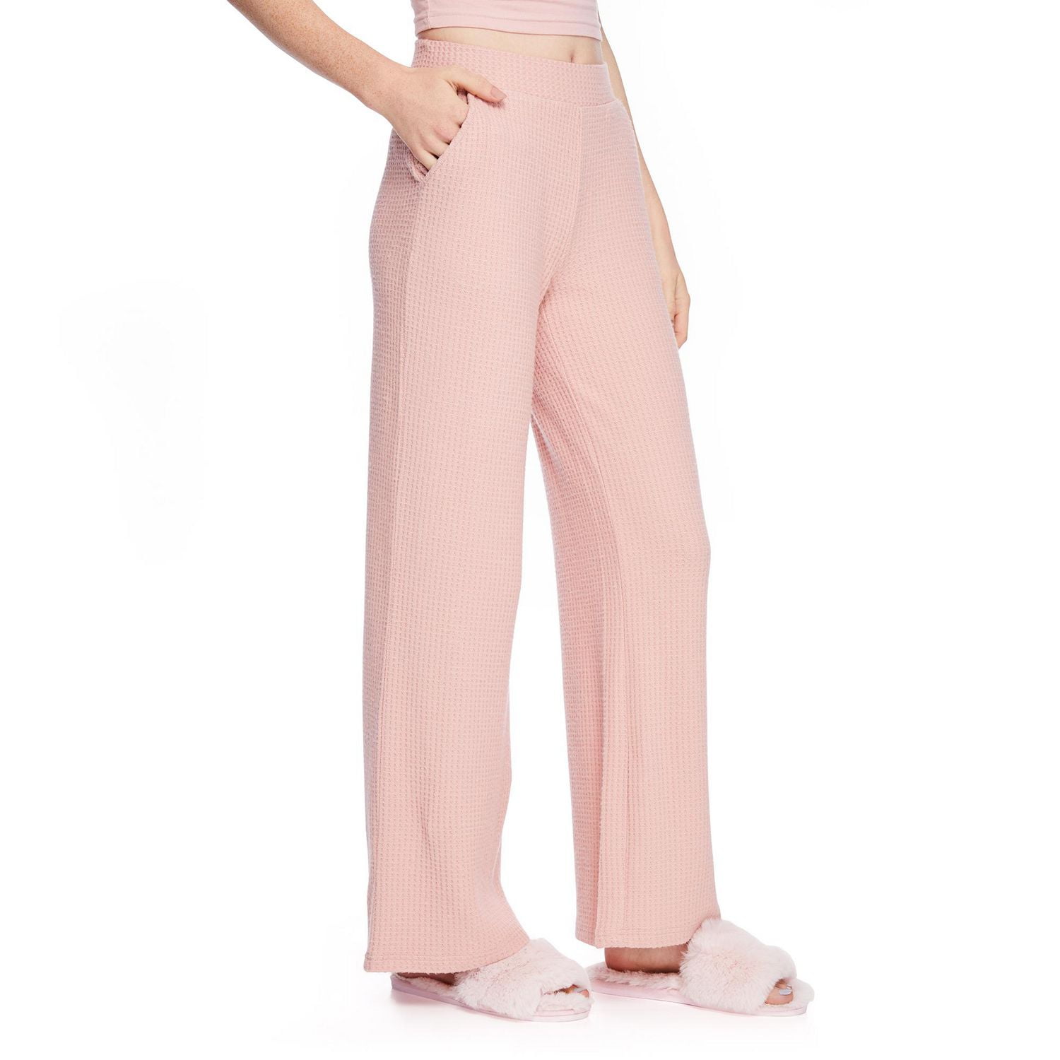 No Boundaries Women's Waffle Knit Pant