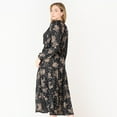 thumbnail image 4 of DV L/S wrap V-neck maxi dress, 4 of 6