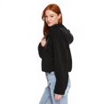 thumbnail image 2 of No Boundaries Women's Cropped Sherpa Jacket, 2 of 6