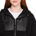 thumbnail image 4 of No Boundaries Women's Cropped Sherpa Jacket, 4 of 6