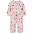 thumbnail image 2 of Carter's Child of Mine Baby Girls' 1-Piece - Purple Floral, 2 of 3