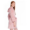 thumbnail image 2 of No Boundaries Women's Hooded Robe, 2 of 6