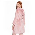 thumbnail image 3 of No Boundaries Women's Hooded Robe, 3 of 6