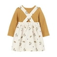 thumbnail image 3 of Carter's Child of Mine Baby Girls' Jumper Set - Gold Floral, 3 of 5