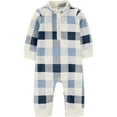 thumbnail image 1 of Carter's Child of Mine Baby Boys' 1-Piece - Beige Check, 1 of 3