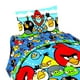 Rovio Ent. Ensemble de drap Angry Birds Blitz pour lit une place – image 1 sur 2