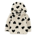 thumbnail image 3 of Carter's Child of Mine Baby Girls' Cardigan Set - Black and White Heart, 3 of 7