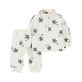 thumbnail image 1 of Carter's Child of Mine Baby Girls' 2-Piece Set - Black and White Floral, 1 of 3