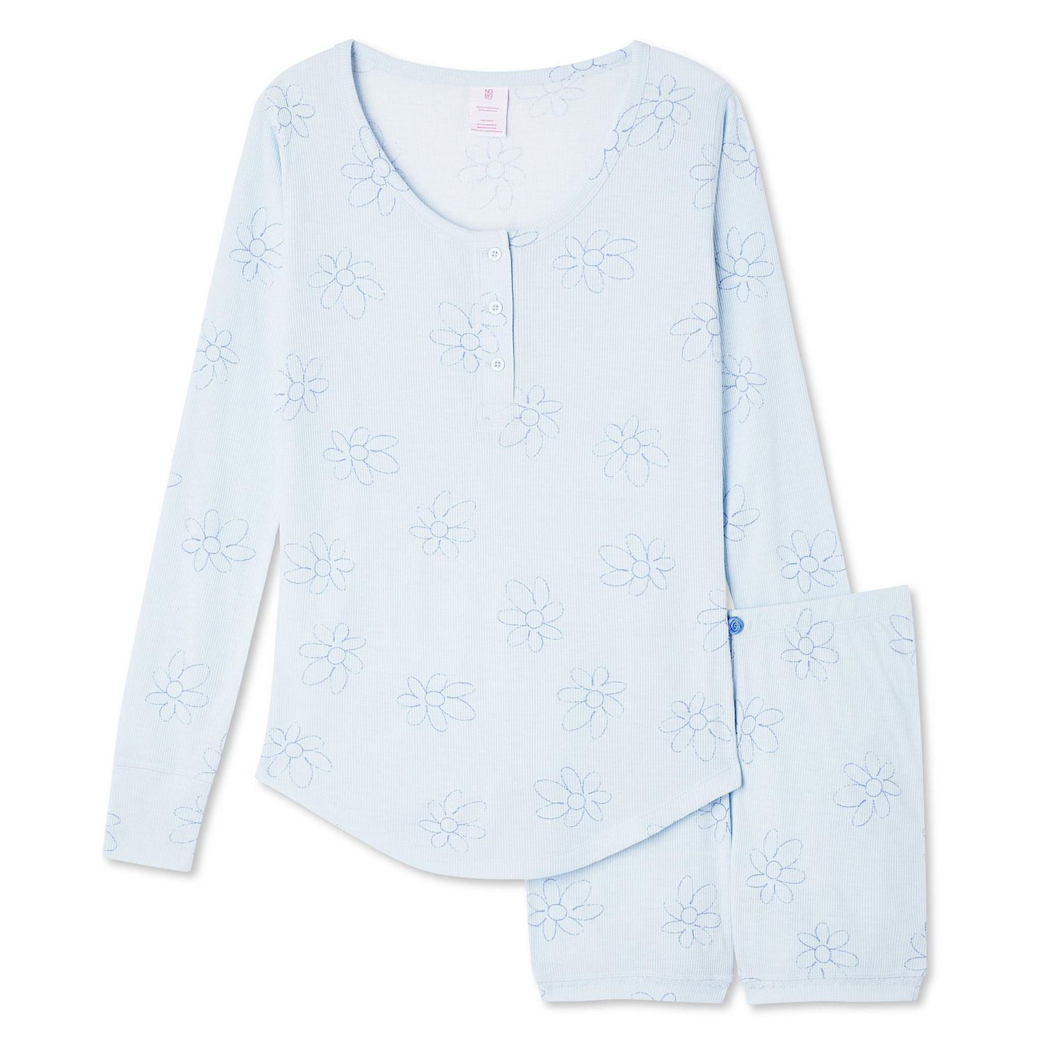 No Boundaries Women's Boyshort 2-Piece Set