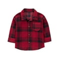 thumbnail image 2 of Carter's Child of Mine Baby Boys' Cardigan Set - Red Check Moose, 2 of 7