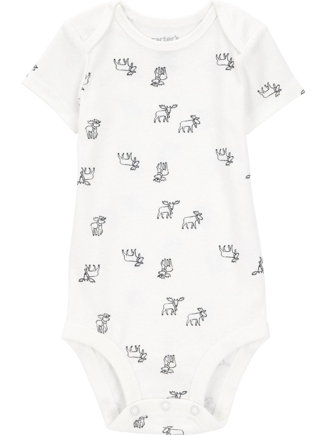 Carter's Child of Mine Baby Boys' Cardigan Set - Red Check Moose, Sizes: Preemie 24 Months