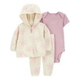 thumbnail image 1 of Carter's Child of Mine Baby Girls' Cardigan Set - Pink Snowflake, 1 of 7