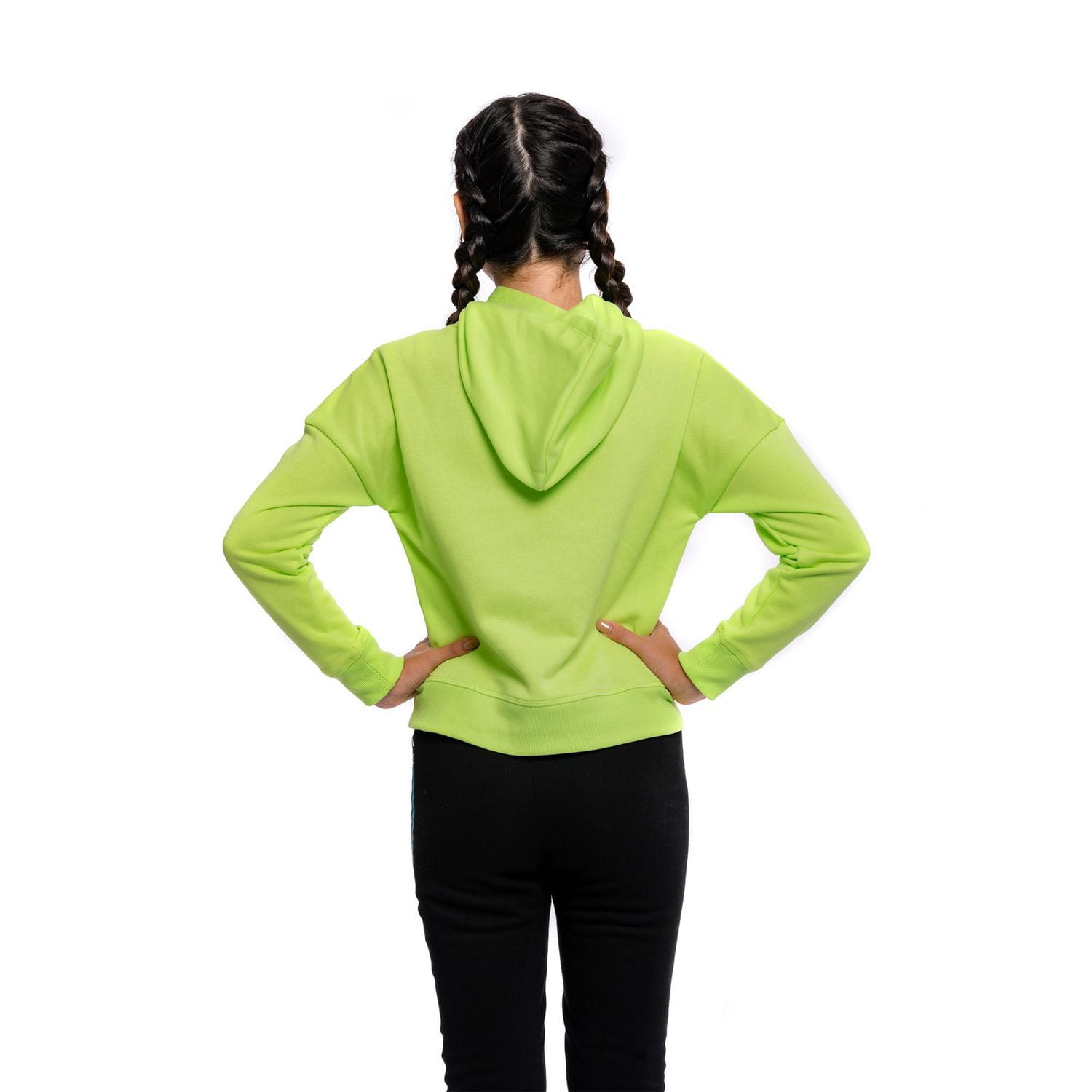 Sweat à capuche à manches longues Justice Ski Club pour filles