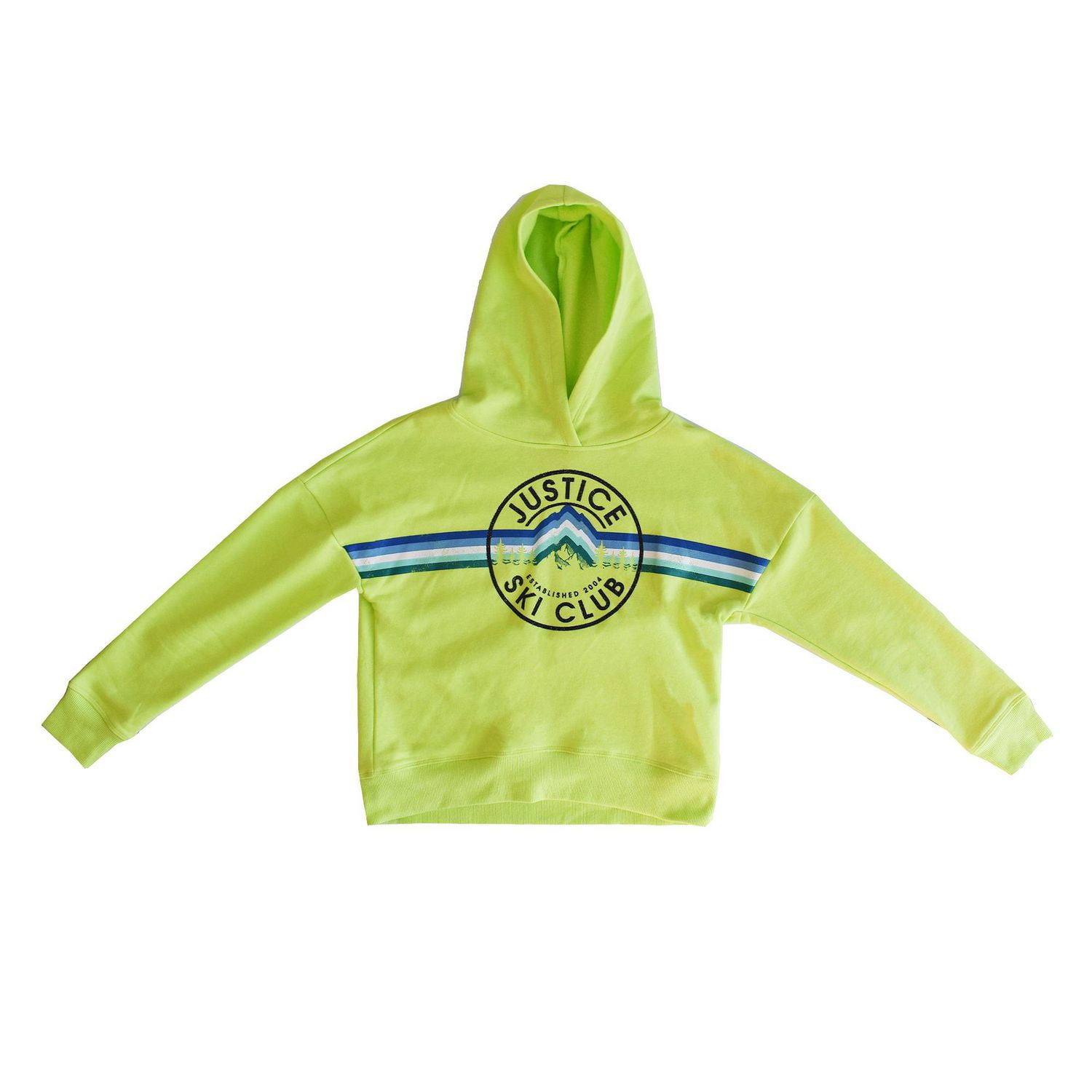 Sweat à capuche à manches longues Justice Ski Club pour filles