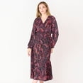 thumbnail image 2 of DV L/S wrap V-neck maxi dress, 2 of 6