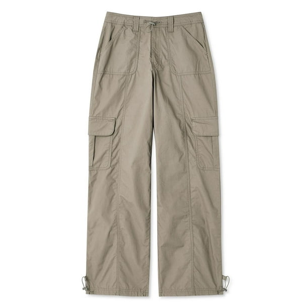 no boundaries pants women small (28-30) elastic waist & cuffs zip pockets