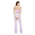 thumbnail image 3 of No Boundaries Women's Bralette Pajama 2-Piece Set, 3 of 6