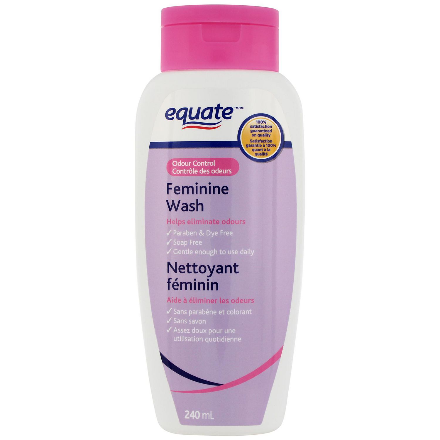 Nettoyant féminin contrôle des odeurs Equate, 240 ml