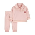 thumbnail image 1 of Carter's Child of Mine Baby Girls' 2 Piece Set - Pink, 1 of 3