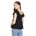 thumbnail image 3 of No Boundaries Women's Babydoll Tee, 3 of 6