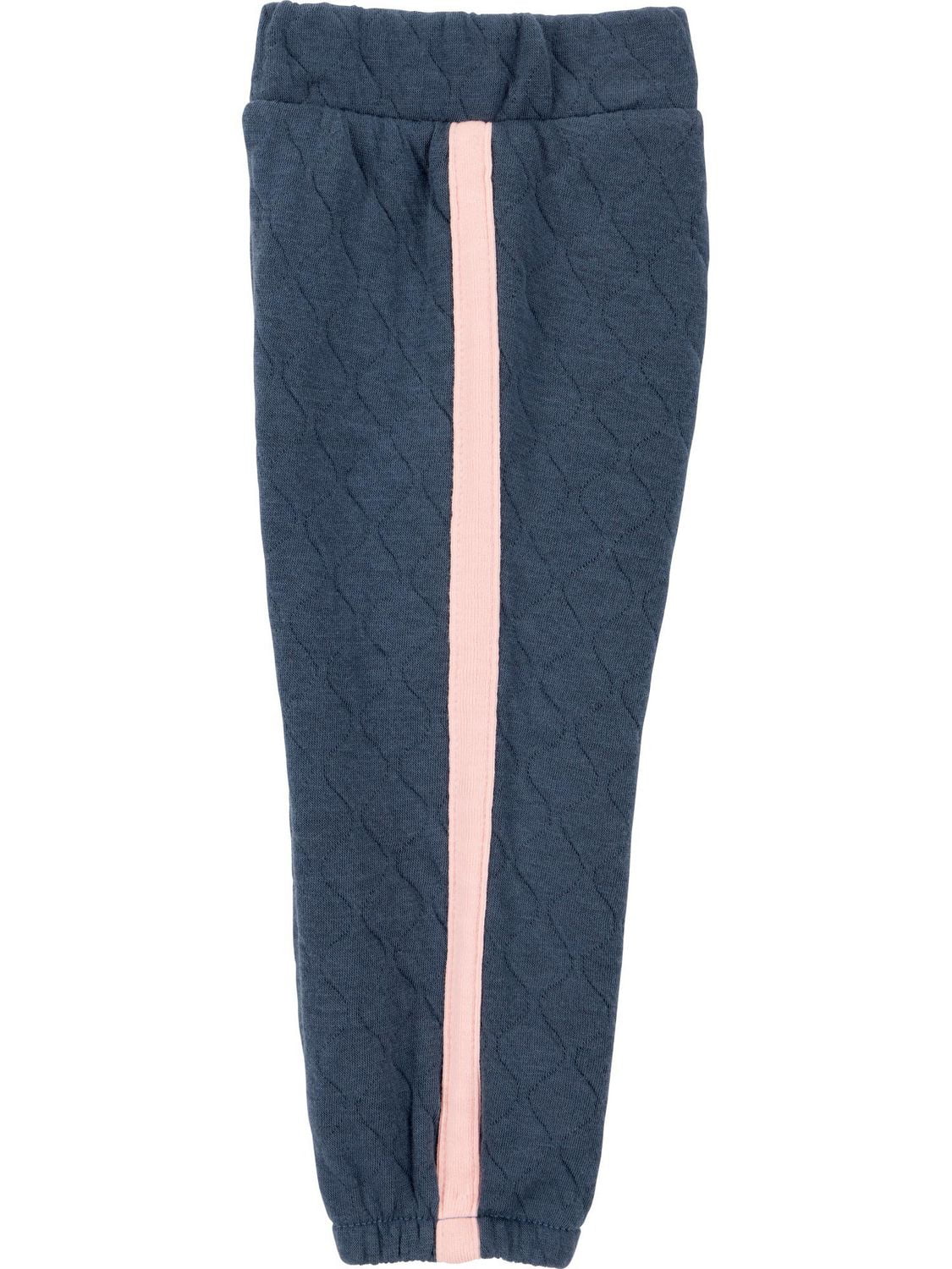 Carter's Child of Mine Ensemble 2 pièces pour bébé fille - Bleu marine matelassé Tailles Prématuré 24 mois